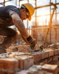 Master Craftsman at Work: The Art of Bricklaying