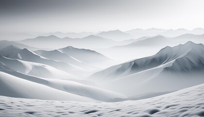 abstract landscape background with white and grey ha
