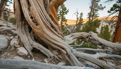 close up of a details of a pine tree ancient bristlecone pine forest white mountains wilderness inyo national forest california usa