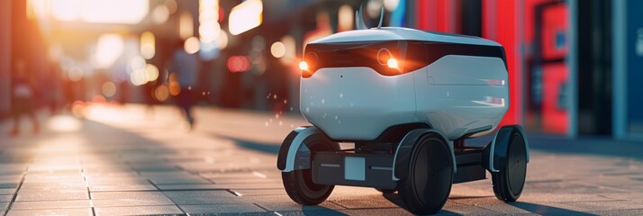 Modern automated delivery system for effortless package transport