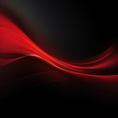 Red black white glowing abstract gradient shape on black grainy background minimal header cover poster design copy space empty blank copyspace