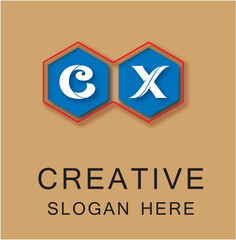 CX Box Letter Logo Concept