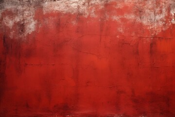 Red wall texture rough background dark concrete floor old grunge background painted color stucco texture with copy space empty blank copyspace