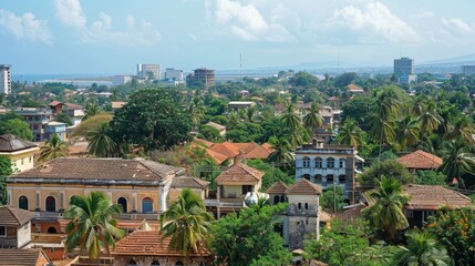 Mombasa Historical Depth Skyline