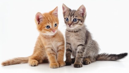 two kitten sitting