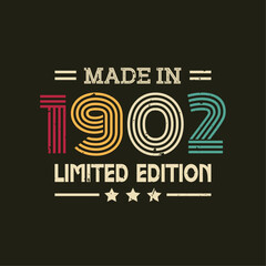 Made in limited edition tshirt design