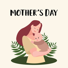 Happy Mother's Day vector design
