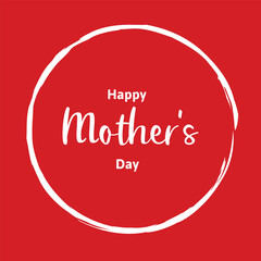 Happy Mother's Day vector design
