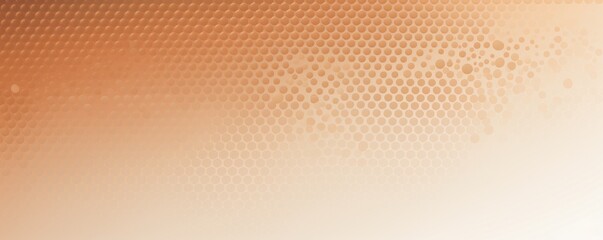 Tan halftone gradient background with dots elegant texture empty pattern with copy space for product design or text copyspace mock-up template