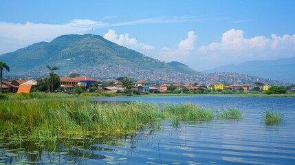 Bujumbura Lakeside Serenity Skyline