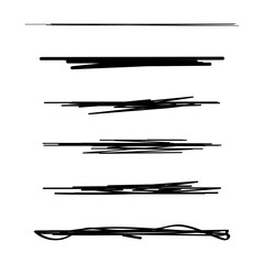 Hand drawn black lines