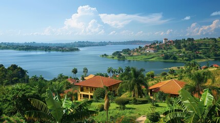 Entebbe Botanical Gardens Skyline