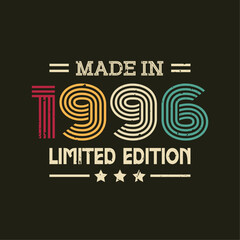 Made in limited edition tshirt design