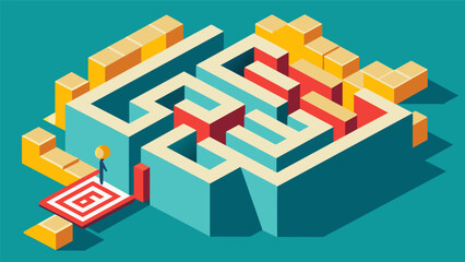 This maze was designed to confuse and mislead with walls that change and shift to suit the manipulators desires..