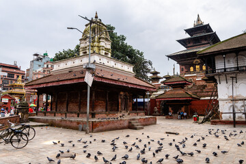 views of durbar square in kathmandu