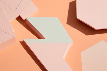  Minimalist geometric shapes design 
