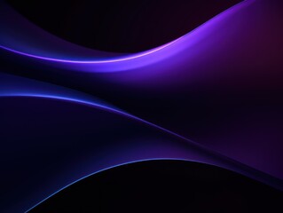 Violet black white glowing abstract gradient shape on black grainy background minimal header cover poster design copy space empty blank copyspace