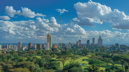 Nairobi Innovation and Wildlife Skyline