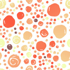 Retro vintage 80s or 90s fashion style abstract seamless pattern background. Good for textile fabric design, wrapping paper and website wallpapers. Vector illustration.