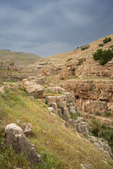 A Landscape on the Bank of the Prat Stream, Israel