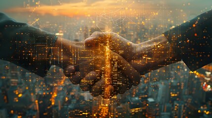 Modern Networking: A Visual Representation of Business and Urban Living