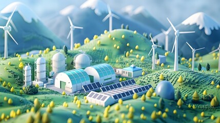Renewable Energy Storage by a Talented Illustrator: Depicting Sustainable Solutions for Future Electricity Needs