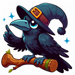  Illustration wise Raven