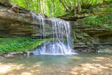 Amazing "'Mari Skok'' Waterfall near Mladen village, Bulgaria © Adrian