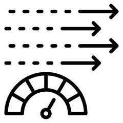 Velocity  Icon Element For Design