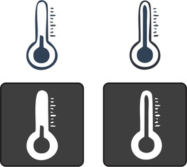 Thermometer icon labeled 