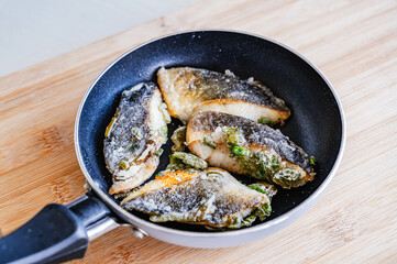 ホッケのムニエル