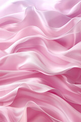 Fototapeta premium Blush pink waves background, soft and feminine, ideal for beauty and fashion industries