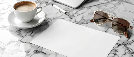 Develop a minimalist, professional blank mockup, advocating the cessation of smoking as a hallmark of true professionalism.