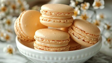   A bowl full of macaroni and cheese