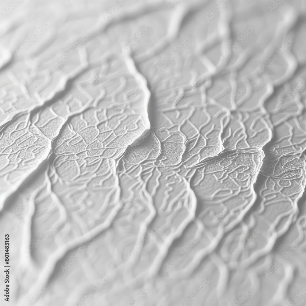 Aufkleber The image is a close up of a white surface with a pattern of lines and shapes. The lines are thin and appear to be made of some sort of material, possibly a type of paint or ink