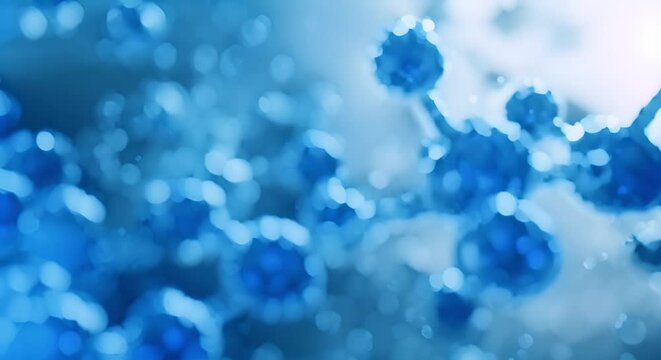 Closeup of biomedical engineers analyzing molecular structure for disease treatment. Concept Biomedical Engineering, Molecular Analysis, Disease Treatment, Closeup Photography