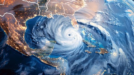 Hurricane Kate, Atlantic Ocean. Hurricane Kate, Atlantic Ocean. Elements of this image furnished