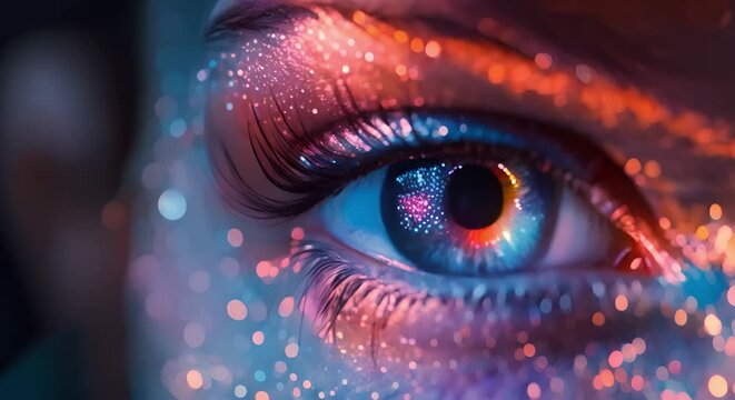Using biometric facial recognition for secure device authentication: How Apple's Face ID works. Concept Facial Recognition, Biometric Technology, Authentication, Apple Face ID