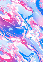 Fototapeta premium Abstract background with pop art inspired colorful marble texture