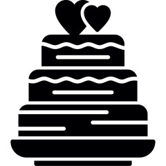Anniversary Cake Icon