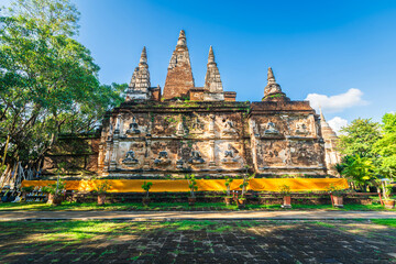 Wat Chet Yot or Wat Photharam Maha Wihan, seven pagoda temple It is a major tourist attraction in...
