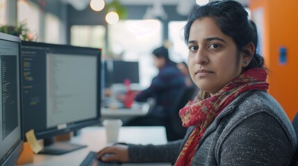 South Asian Female Software Developer
