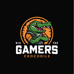 crocodile gaming logo