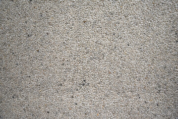 Texture of white marble chips coated with varnish