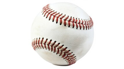 Isolated baseball. Generative AI