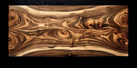 A piece of wood that closely resembles its natural counterpart