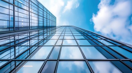 Symbolic modern building. Generative AI