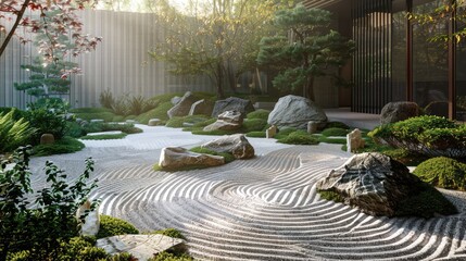 Zen garden. Generative AI