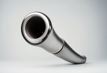 'pipe car white only background spare exhaust three-dimensional auto tuning automobile speed steel vehicle part isolated'