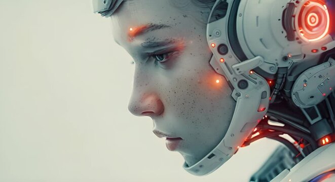 Algorithmic language model generates humanlike text in robotic form using letters and phrases. Concept Text Generation, Artificial Intelligence, Language Models